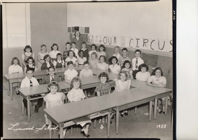 Linwood Ave 2nd grade - 1955