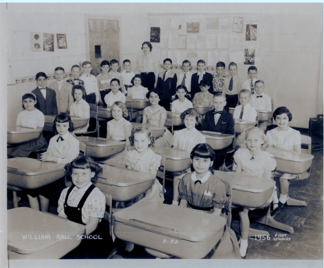 1956 Third Grade William Rall School