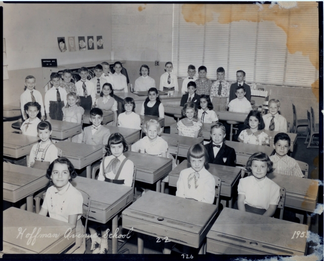 1955 Second Grade Hoffman Avenue School