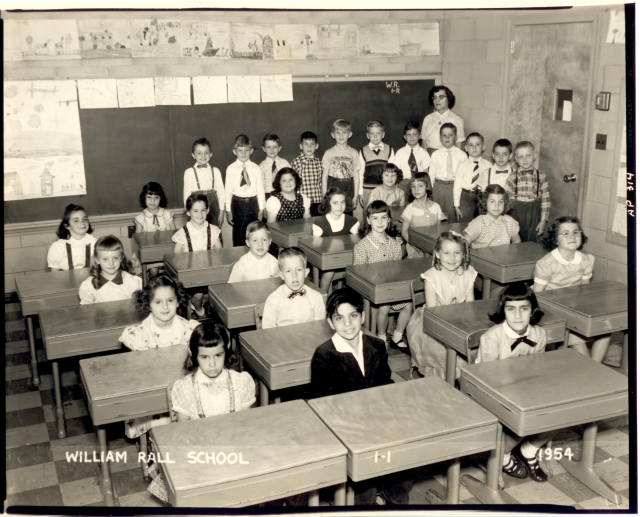 1954 First Grade William Rall School