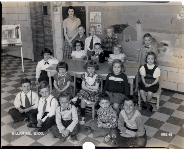 1953 Kindergarden William Rall School