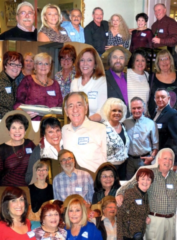 Steve Milligan/ Paul Gippettis spouse, Paul Gippetti/Dennis Evans and spouse,Maureen Pastore Conwell and Ray Conwell (class of 63)/Michele Dougherty,Linda Braswell,Carol Donley,Karen Schneider,Mary Miceli/Fred Sternberg/Pat Cullum,Lynette Atkinson/Maureen